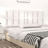  Posteljno vzglavje belo 165,5x4x100 cm trdna borovina, (20644757) | Shoptok.si