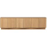 WOOOD TV komoda od punog hrasta u prirodnoj boji 200x52x45 cm Zuma – | shoptok.hr