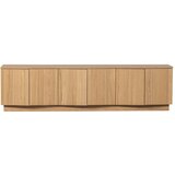 WOOOD TV omarica iz masivnega hrasta v naravni barvi 200x52x45 cm Zuma – | Shoptok.si