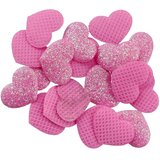 Junior Crafty shapes, kraft oblici, srca, tekstil, 20K | Eponuda.com