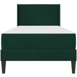  Okvir kreveta s madracem Tamnozelena 100 x 200 cm Baršun | Eponuda.com
