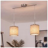Brilagi LED luster na sajli NUBILA 2xE27/60W/230V braon Cene