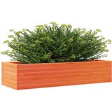  Vrtna sadilica voštano smeđe boje 110x40x23 cm od borovine | shoptok.hr