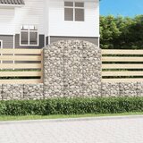  Gabionska košara s lukom 150x50x160/180 cm pocinčano željezo | shoptok.hr