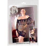 Mandy Mystery obleka s kljunom, jopico in tangicami - črna (s-l) | Shoptok.si
