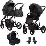  Dječja kolica Bebetto Flavio Choco PRO 13/BRM 3u1 B | shoptok.hr