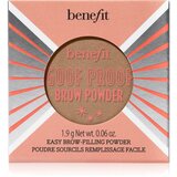 Benefit Goof Proof Brow Powder puder za obrvi odtenek 2 Warm Golden Brown 1,9 g | Shoptok.si