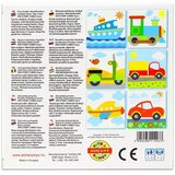 Mix Puzzle s kockami, 4 kosi - Vozila | Shoptok.si