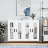  Zidni ormarići 2 kom bijeli od konstruiranog drva | shoptok.hr