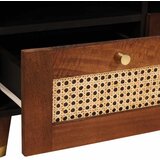TV ormar s ladicama Smeđa 70 x 33,5 x 46 cm Čvrsto drvo manga | shoptok.hr