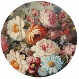 Okrugla fototapeta - The scent of garden flowers 140x140 | shoptok.hr
