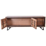 Interia Home & Living TV komoda od masivnog bagrema u prirodnoj boji 150x51x40 cm Ambala – | shoptok.hr