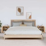  Nočna omarica 2 kosa 40x34x45 cm trdna borovina, (20734281) | Shoptok.si