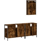 vidaXL 3-dijelni set kupaonskog namještaja boja hrasta drveni | shoptok.hr