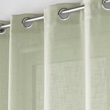 Douceur d intérieur Zelena prosojna zavesa 140x280 cm Cloris – | Shoptok.si