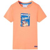  Dječja majica kratkih rukava neonskonarančasta 92 | shoptok.hr