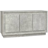  Komoda siva boja betona 102 x 35 x 55 cm od konstruiranog drva | shoptok.hr