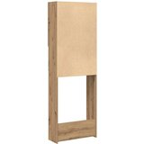 vidaXL Omara za pralni stroj artisan hrast 64x25,5x190 cm | Shoptok.si