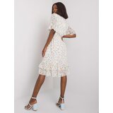LAKERTA Dress-LK-SK-507214.52P-white-green | Shoptok.si