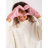 Wool Fashion Italia Gloves-AT-RK-239302.10X-light pink | shoptok.hr