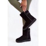 Big Star Damskie Wysokie Śniegowce KK274618 Czarne | Shoptok.si