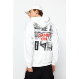 Trendyol Sweatshirt - Ecru - Oversize | shoptok.hr