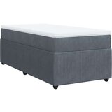 vidaXL Box spring krevet s madracem tamnosivi 90x190 cm baršunasti | shoptok.hr