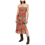 Superdry Obleke Longue Smocked Midi Beach Večbarvna Cene