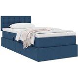  Krevet s madracem i skladištem s madracem Plava 100 x 200 cm - Plava 100 x 200 cm Gumbi | shoptok.hr