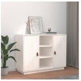  Komoda bijela 100 x 40 x 75 cm od masivne borovine | shoptok.hr