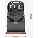 Tulano Moon 30 Grafitna ljuljačka stolica | shoptok.hr