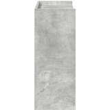  Stalak za cipele boja betona 60x25x62 cm konstruirano drvo | shoptok.hr