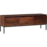 TV ormar boja meda 110 x 30 x 36 cm Masivno bagremovo drvo | shoptok.hr