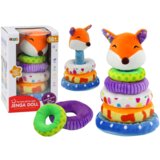  Plišana piramida za slaganje FOX - 27 cm | shoptok.hr