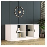  Komoda s ladicama 139x61,8x46,3 cm Hrast-Crna | Eponuda.ba