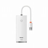 Baseus Hub USB 4xA 1xC 0.25m WKQX030002 bel | Shoptok.si