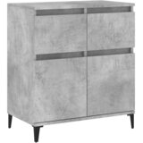  Komoda siva boja betona 60x35x70 cm od konstruiranog drva | Eponuda.com