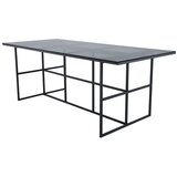 Venture Home Leif pravokutni blagovaonski stol 200 × 90 cm, crni | shoptok.hr