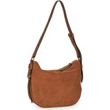 Pinko Torbice za na ramo HOBO ZIP AROUND CLASSIC SUEDE + VITELLO SETA Kostanjeva | Shoptok.si