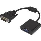 Renkforce DVI / VGA Adapter [1x Muški konektor DVI, 24 + 1 pol - 1x Ženski konektor VGA] Crna s feritnom jezgrom, pozlaćeni kontakti Renkf Cijene