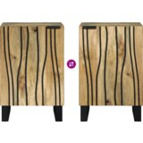 Kupaonički ormar 38x33.5x58 cm Čvrsto drvo Mango i obrađeno drvo | shoptok.hr