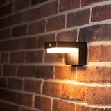  LED Solarno zidno svetlo sa senzorom LED/5W/3,7V 2000 mAh IP44 crna | Eponuda.com