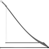 Tenda na uvlačenje antracit 150 x 150 cm od tkanine i čelika | shoptok.hr