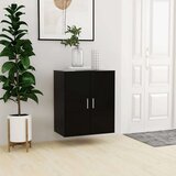 vidaXL Omarica za čevlje črna 60x35x70 cm iverna plošča | Shoptok.si