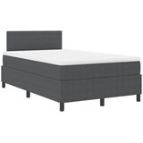  LED Box Spring Krevet Tamno siva i bijela 120 x 190 cm | shoptok.hr