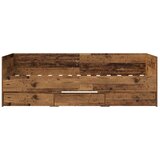  na dan s ladicama Staro drvo Konstruirano drvo - Staro drvo 80 x 200 cm | shoptok.hr