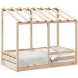vidaXL Dječji krevet s krovom 80 x 160 cm od masivne borovine Cijene