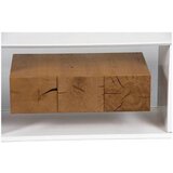 MID.YOU nizka omarica bela, barve hrasta | Shoptok.si