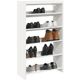 vidaXL Regal za čevlje bel 60x25x100 cm inženirski les Cene