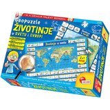 Mali genije edukativna slagalica - Životinje u svetu | ePonuda.com